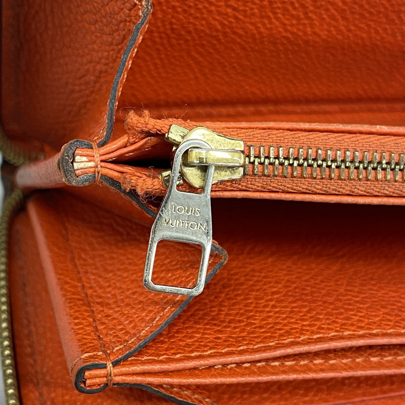 5pb2240】ルイヴィトン 長財布 モノグラム・アンプラント ジッピー