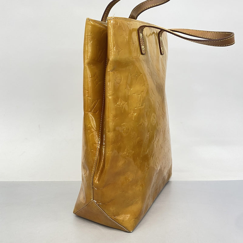 LOUIS VUITTON ルイヴィトン ヴェルニリードMMベージュレザートート LOUIS VUITTON ルイヴィトン ヴェルニリードMMベージュレザートート