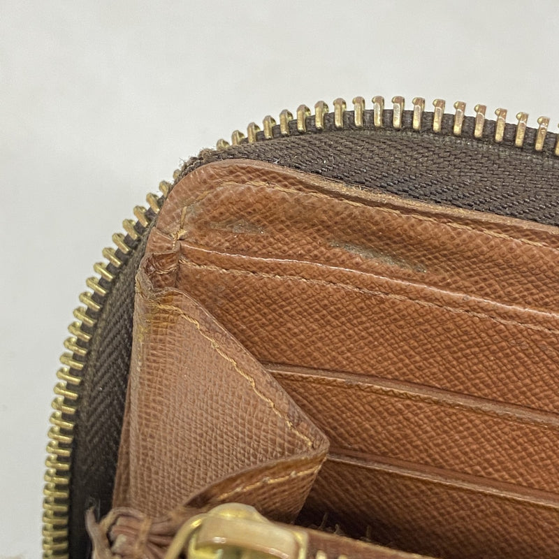 5pb2256】ルイヴィトン 長財布 モノグラム ジッピーウォレット M60017