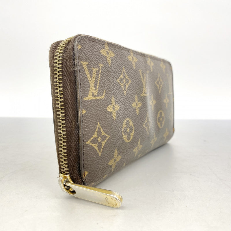 5pb2256】ルイヴィトン 長財布 モノグラム ジッピーウォレット M60017