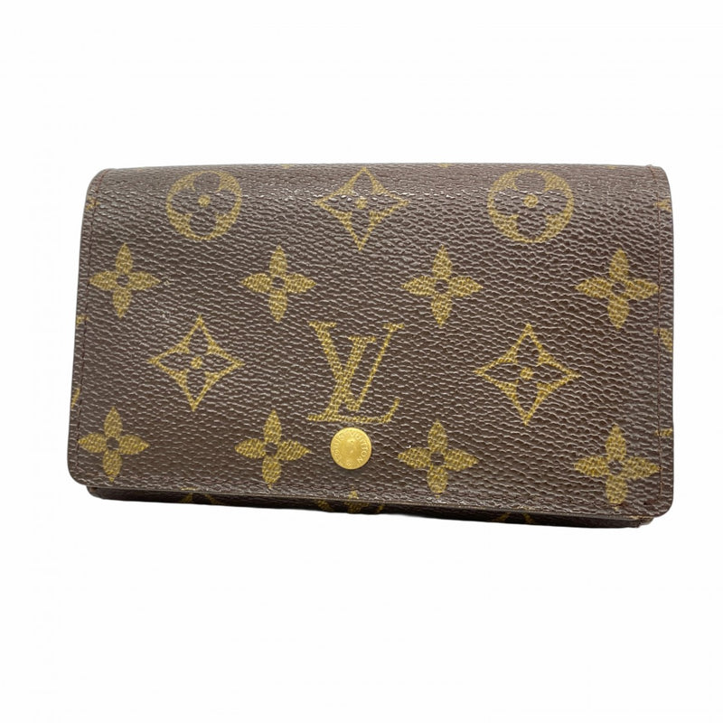 5pb2258】ルイヴィトン 財布 モノグラム ポルトフォイユトレゾール