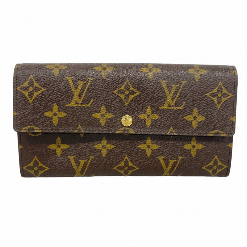 良品 ルイヴィトン モノグラム ポシェット ポルトモネ クレディ 長財布 799 5pb2299】ルイヴィトン 長財布 モノグラム ポシェットポルトモネ