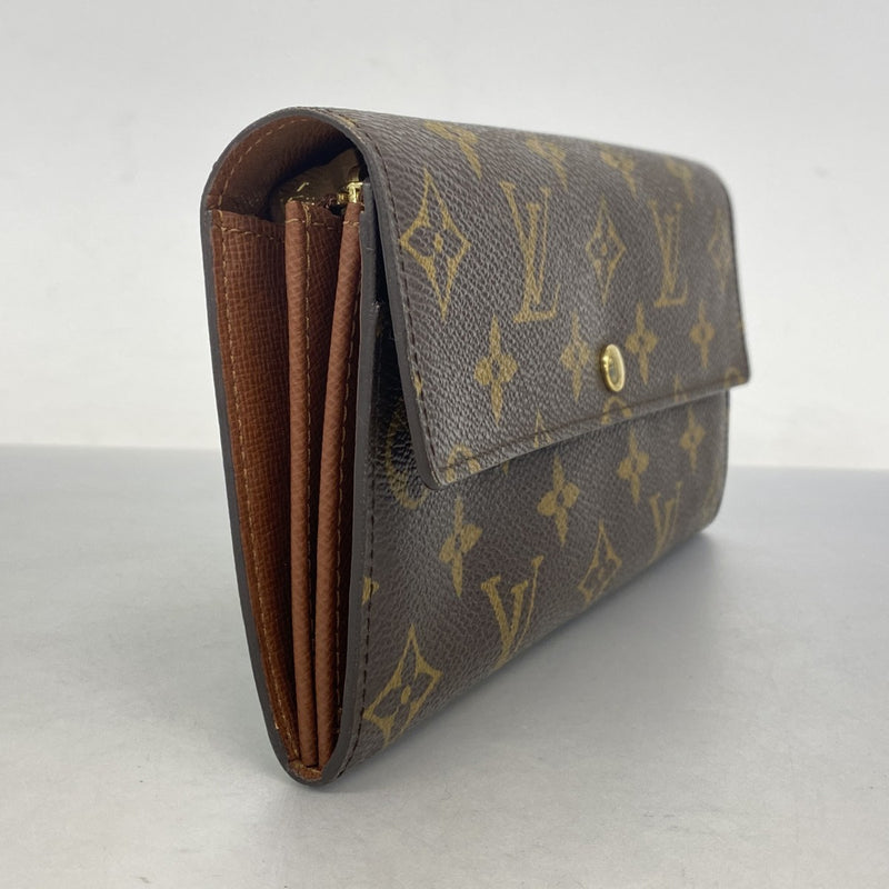 5pb2299】ルイヴィトン 長財布 モノグラム ポシェットポルトモネ