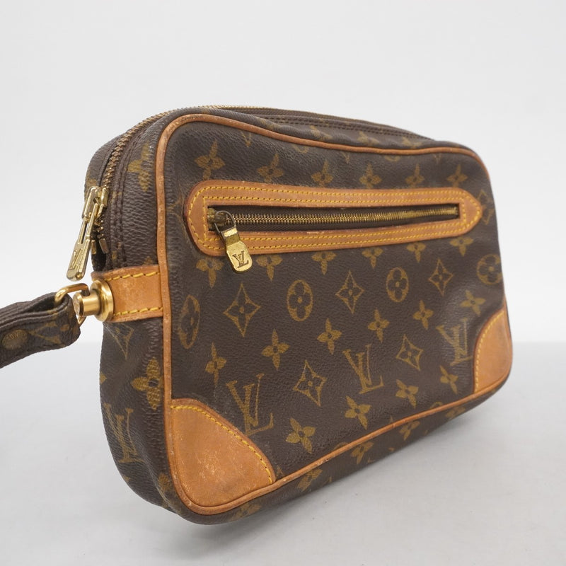 5pb2307】ルイヴィトン クラッチバッグ モノグラム マルリードラゴンヌ