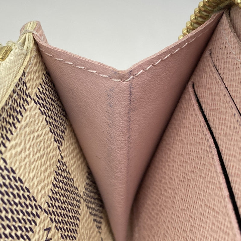 5pb2456】ルイヴィトン 長財布 ダミエ・アズール ポルトフォイユ