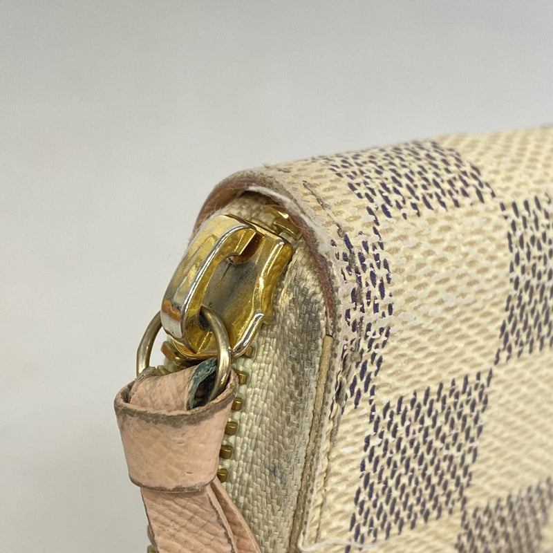 5pb2456】ルイヴィトン 長財布 ダミエ・アズール ポルトフォイユ