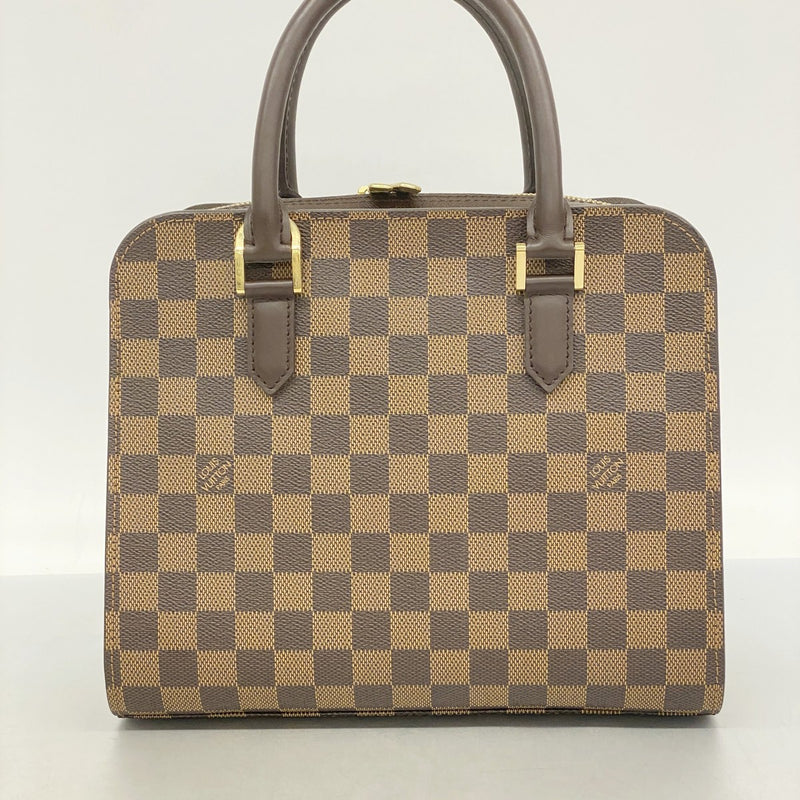 5pb2519】ルイヴィトン ハンドバッグ ダミエ トリアナ N51155 エベヌ