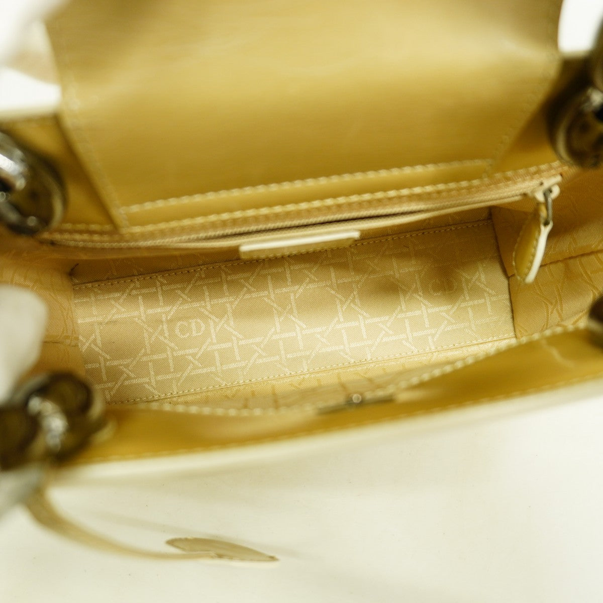 クリスチャンディオール ハンドバッグ　アンティーク 5pb2528】クリスチャンディオール ハンドバッグ マリスパール エナメル