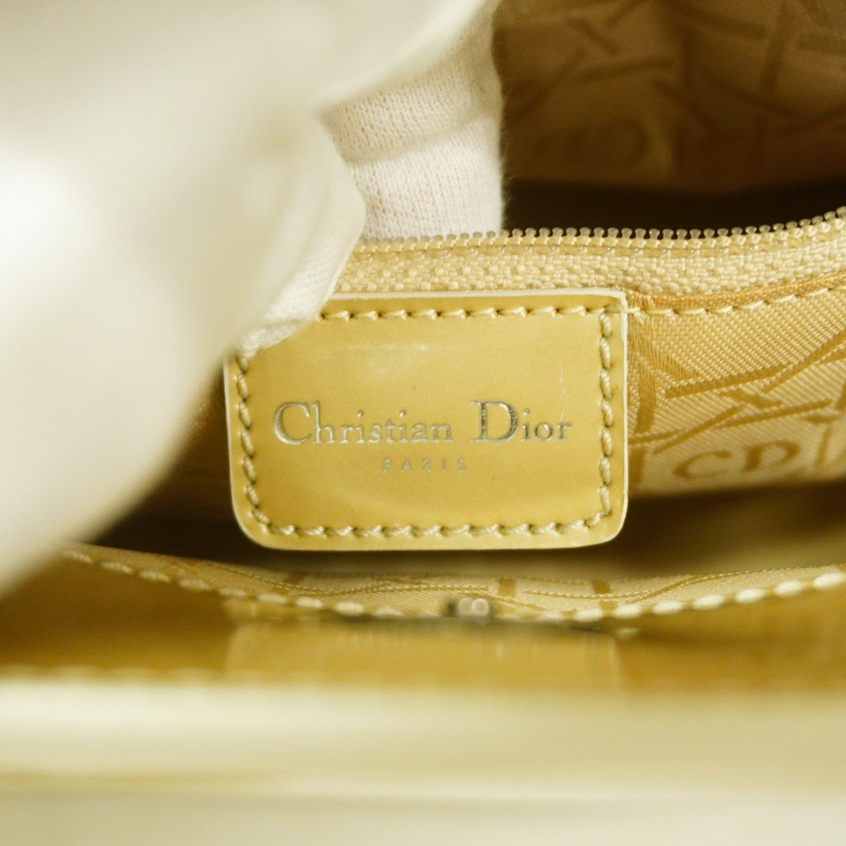 クリスチャンディオール ハンドバッグ　アンティーク 5pb2528】クリスチャンディオール ハンドバッグ マリスパール エナメル