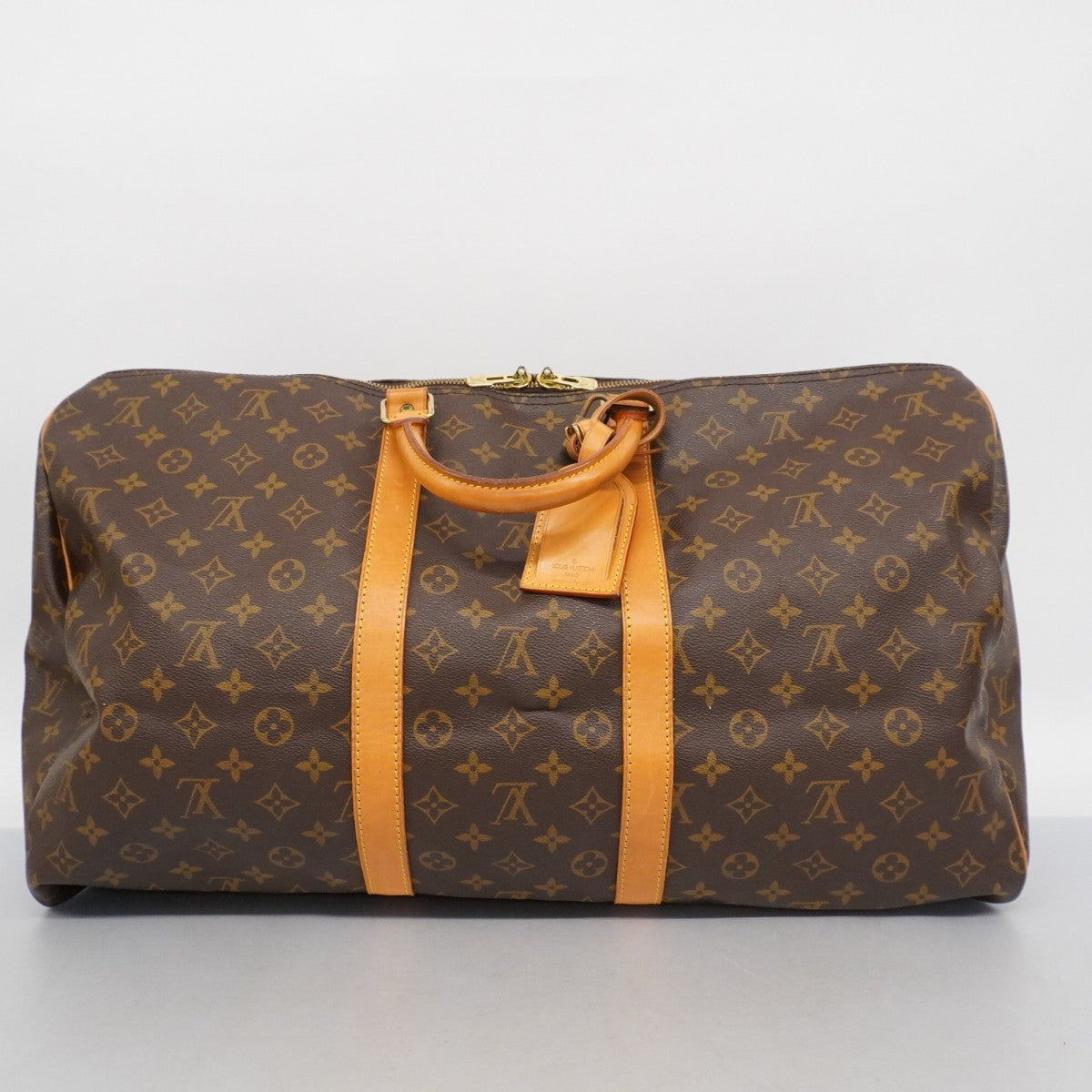 5pb2537】ルイヴィトン ボストンバッグ モノグラム キーポル55 M41424