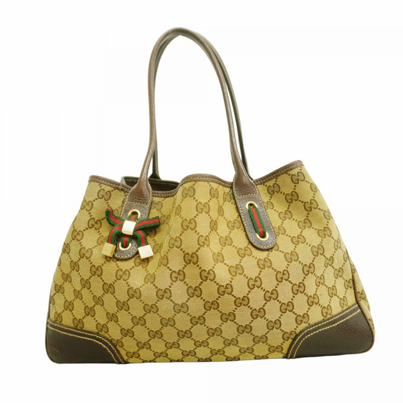 5pb2620】グッチ トートバッグ GGキャンバス/シェリーライン 163805