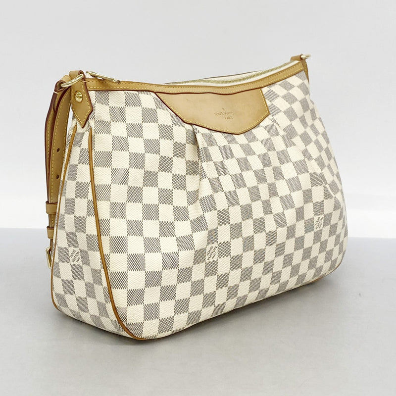 【5pb2691】ルイヴィトン ショルダーバッグ ダミエ・アズール シラク—サMM N41112 ホワイト【中古】レディース ☆SALE【5pb2691】ルイヴィトン ショルダーバッグ ダミエ・アズール