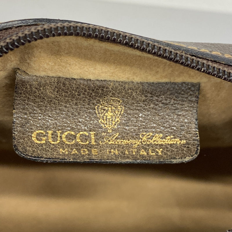 GUCCI GG シェリーライン ポーチ GUCCI(グッチ) 80's GG canvas sherry line pouch GG キャンバス