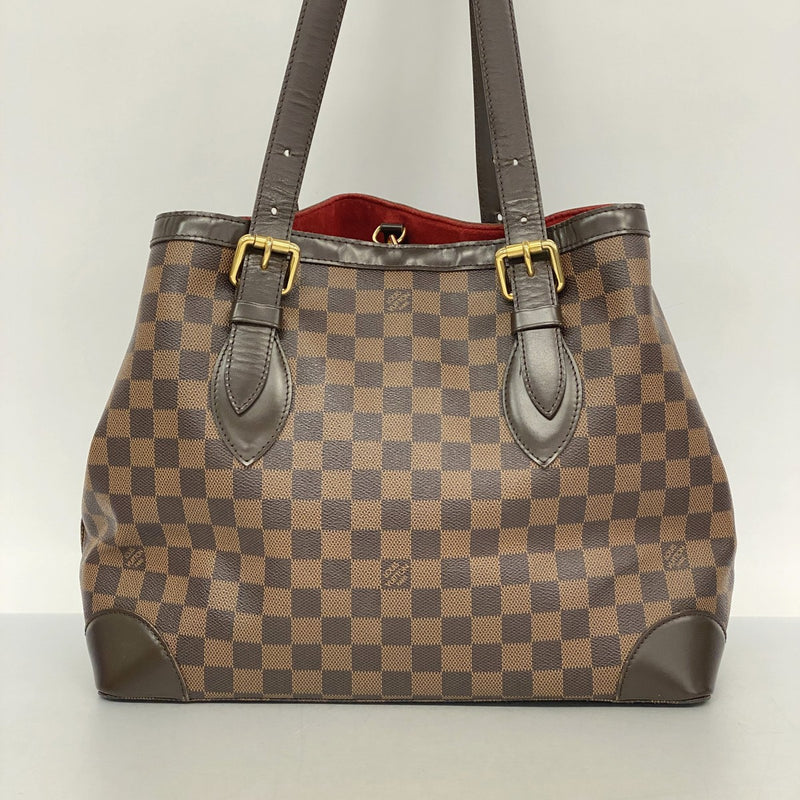 ヤンバン様　ルイヴィトン　ダミエ　エベヌ　ハムステッドMM　ハンドバッグ LOUIS VUITTON - 本物 ルイヴィトン LOUIS VUITTON LV ハムステッド MM