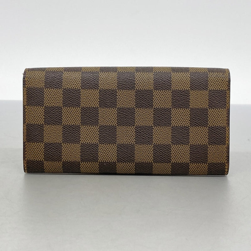 5pb2927】ルイヴィトン 長財布 ダミエ ポルトフォイユサラ N61734