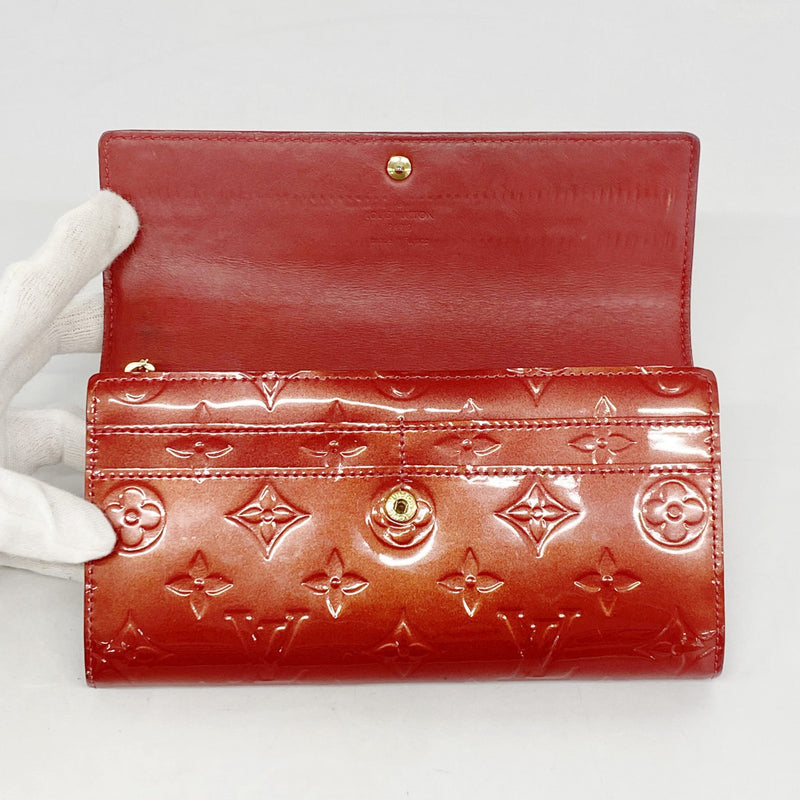 5pb2938】ルイヴィトン 長財布 ヴェルニ ポルトフォイユサラ M91739