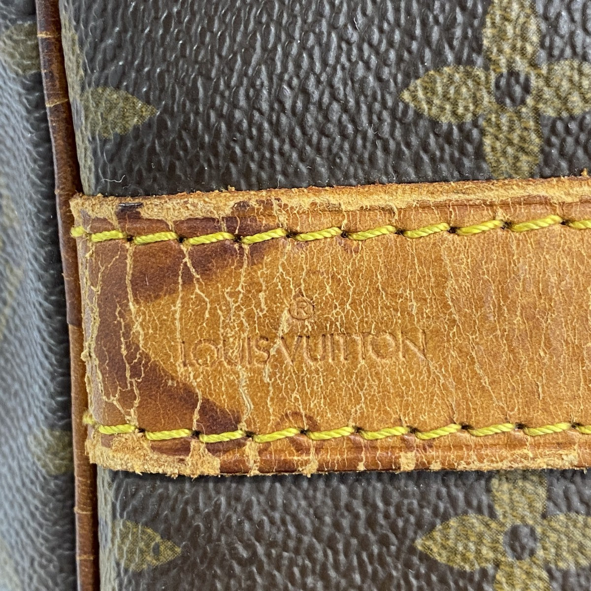 5pb2939】ルイヴィトン ボストンバッグ モノグラム キーポルバンド