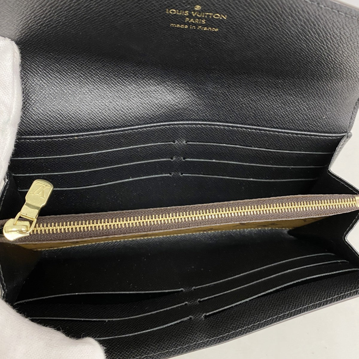 【5pb2976】ルイヴィトン 長財布 モノグラム・リバース ポルトフォイユサラ M80726  ブラウン【中古】レディース 5pb2976】ルイヴィトン 長財布 モノグラム・リバース ポルトフォイユ