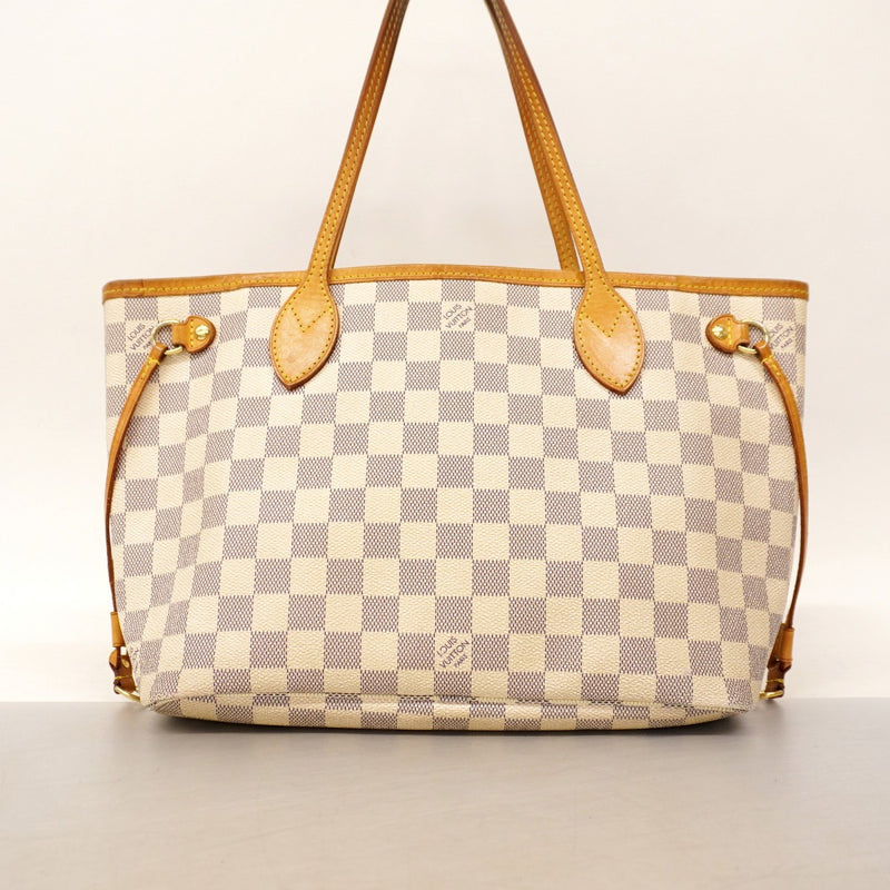 5pb2987】ルイヴィトン トートバッグ ダミエ・アズール ネヴァーフルPM