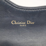 【5pb3044】クリスチャンディオール カードケース オブリーク キャンバス ネイビー ゴールド金具【中古】レディース ☆最終価格【5pb3044】クリスチャンディオール カードケース