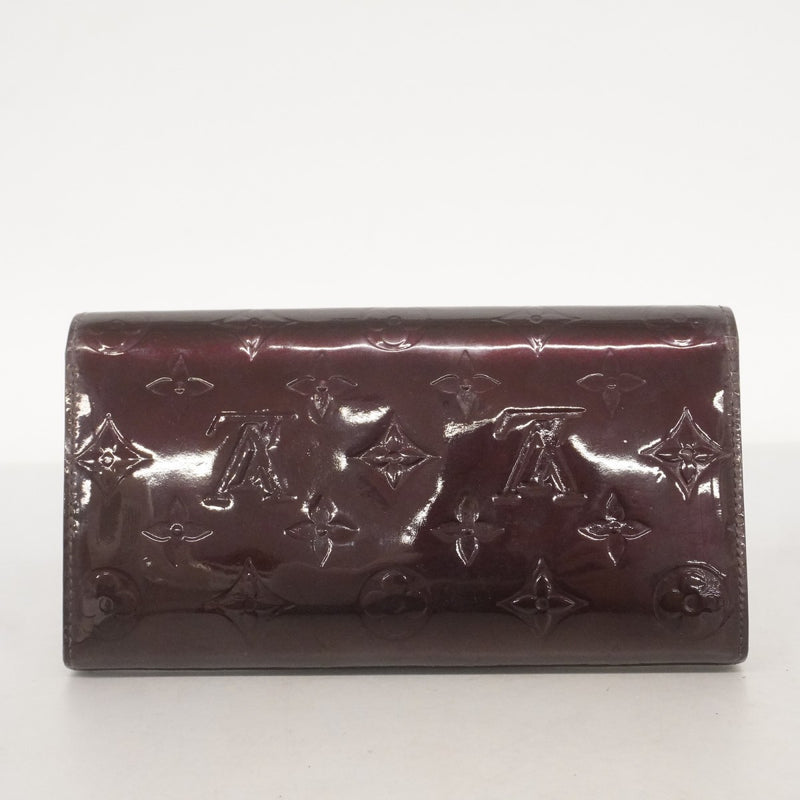 5pc3276】ルイヴィトン 長財布 ヴェルニ ポルトフォイユサラ M93524