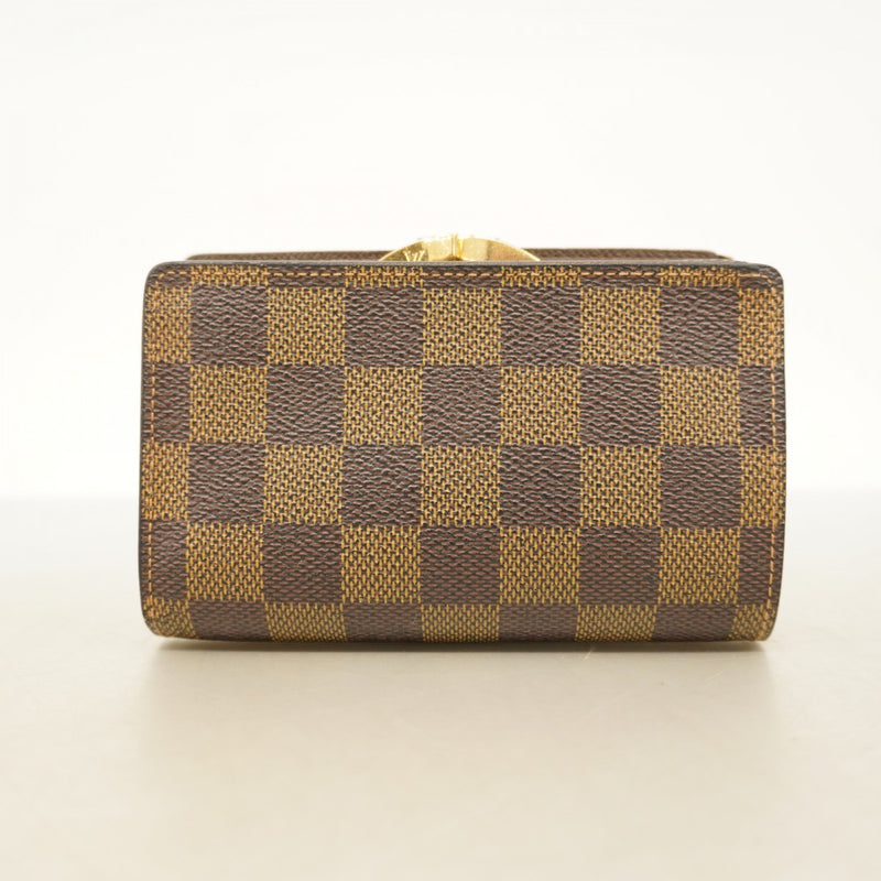 特価 ルイヴィトン ダミエ エベヌ ポルトフォイユ ヴィエノワ 財布 がま口 極上美品】ルイヴィトン ダミエ エベヌ ポルトフォイユ ヴィエノワ