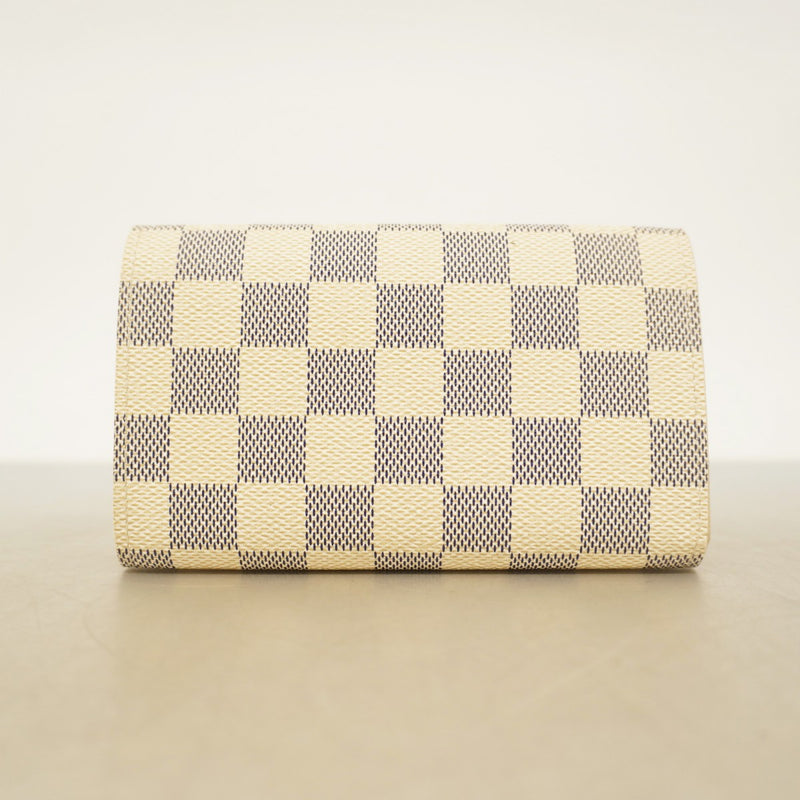 美品　ルイヴィトン ダミエ アズール　ポルトフォイユ トレゾール 折り財布 楽天市場】【財布】 LOUIS VUITTON ルイ ヴィトン ダミエ アズール