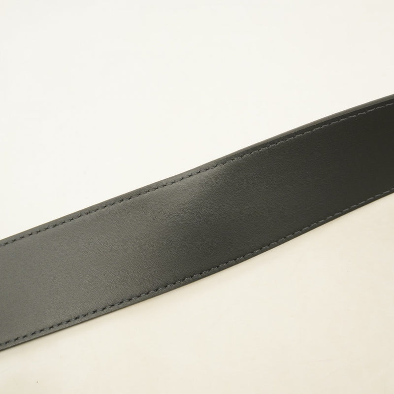 【5pc3334】ルイヴィトン ベルト モノグラム・トリヨン ベルト LVイニシャル 40MM リバーシブル M4487 ブラック【中古】メンズ 5pc3334】ルイヴィトン ベルト モノグラム・トリヨン ベルト LV