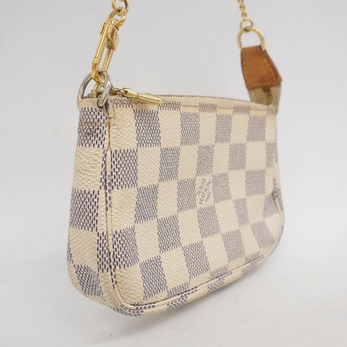 5pc3395】ルイヴィトン ポーチ ダミエ・アズール ミニポシェットアクセ