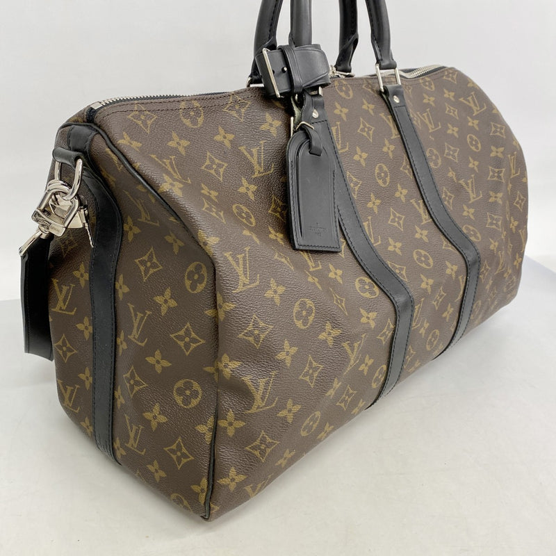 5pc3412】ルイヴィトン ボストンバッグ モノグラム・マカサー キーポル