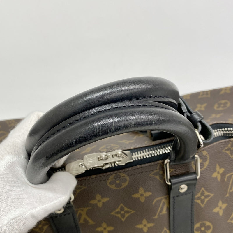 5pc3412】ルイヴィトン ボストンバッグ モノグラム・マカサー キーポル