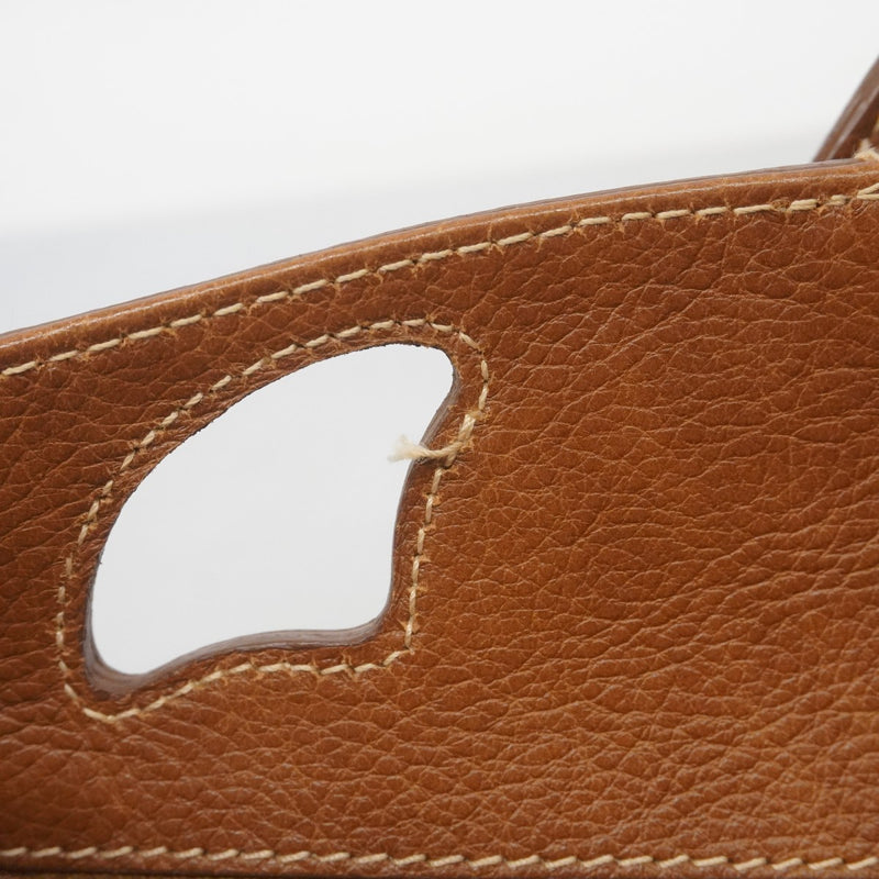 5pc3578】カルティエ ハンドバッグ マルチェロ レザー ブラウン