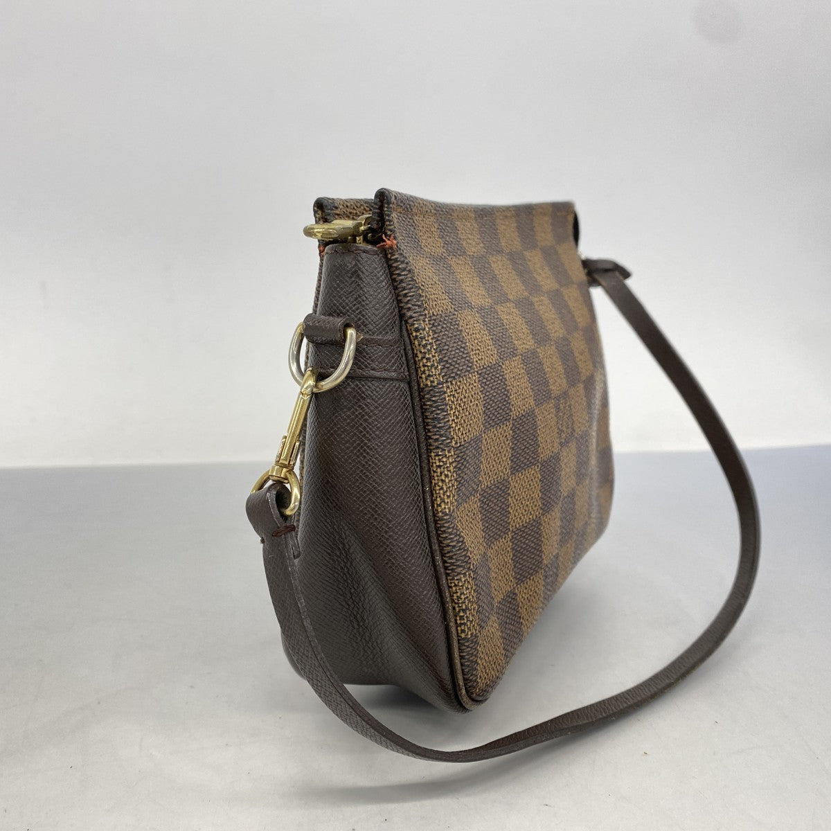 LOUIS VUITTON ダミエ トゥルース メイクアップポーチ☆美品 LOUIS VUITTON(ルイヴィトン) ダミエ トゥルース メイクアップポーチ
