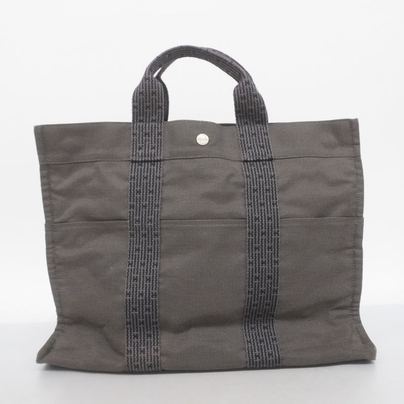 エルメス　エール　トート 5pc3653】エルメス トートバッグ エールラインMM キャンバス グレー
