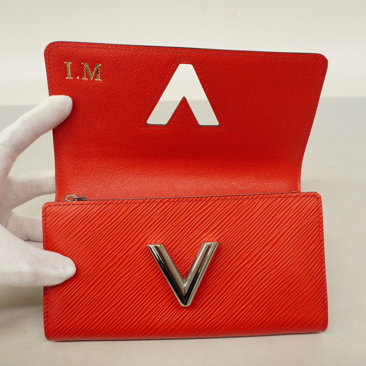 ルイヴィトン M61179 長財布 コクリコ  LOUIS VUITTON ポルトフォイユ・ツイスト エピ ☆SALE【5pc3861-k】ルイヴィトン 長財布 エピ ポルトフォイユツイスト