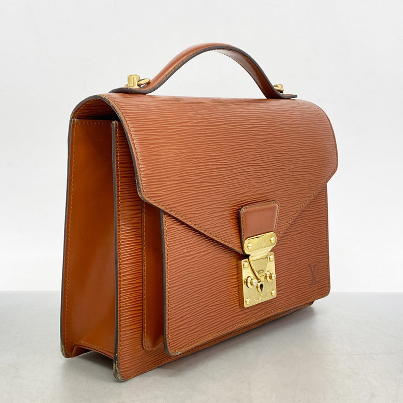 5pc3876-k】ルイヴィトン ハンドバッグ エピ モンソー M52123 ケニア