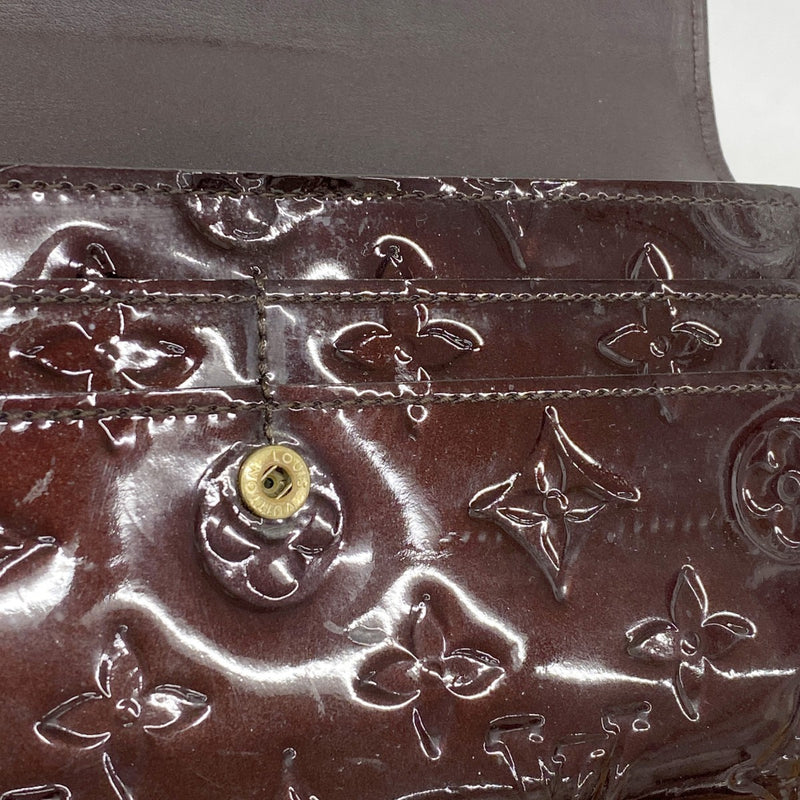 5pc3901】ルイヴィトン 長財布 ヴェルニ ポルトフォイユサラ M93524