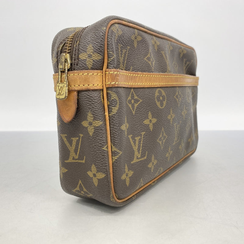5pc4021-k】ルイヴィトン クラッチバッグ モノグラム コンピエーニュ23