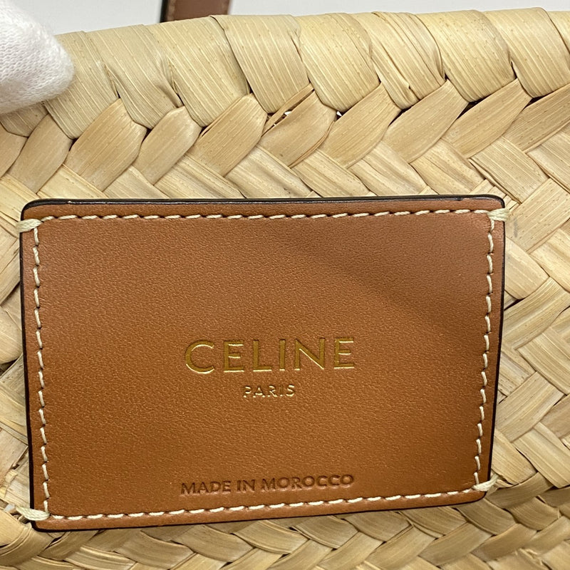 CELINE ベージュ かごバッグ CELINE ベージュ かごバッグ CELINE セリーヌ かごバッグ Classic