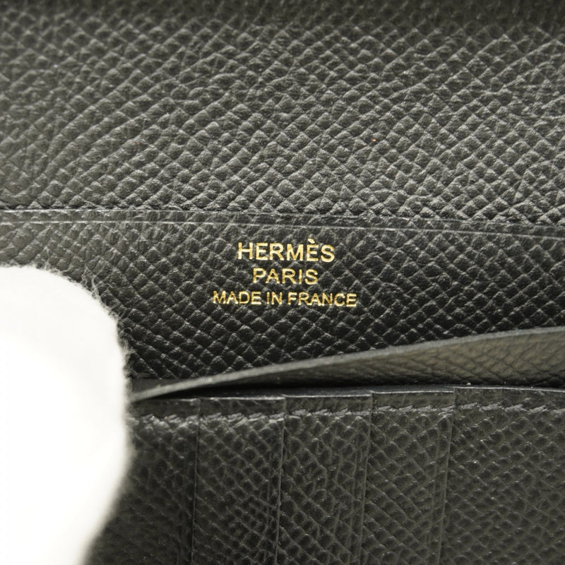 こきん様 ブラック ランク N 新品 HERMÈS エルメス ベアンコンパクト ブラック (89