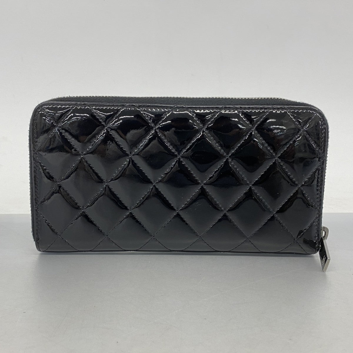 5pc4217-k】シャネル 長財布 ブリリアント パテントレザー ブラック