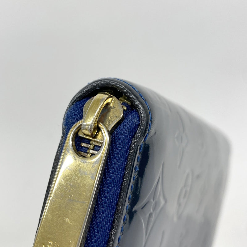 5pc4488】ルイヴィトン 長財布 ヴェルニ ジッピーウォレット M90047