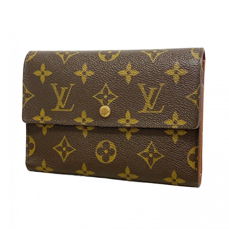 極上美品 ルイヴィトン モノグラム ポルトトレゾール エテュイパピエ M41 5pc4574-k】ルイヴィトン 三つ折り財布 モノグラム ポルトトレゾール