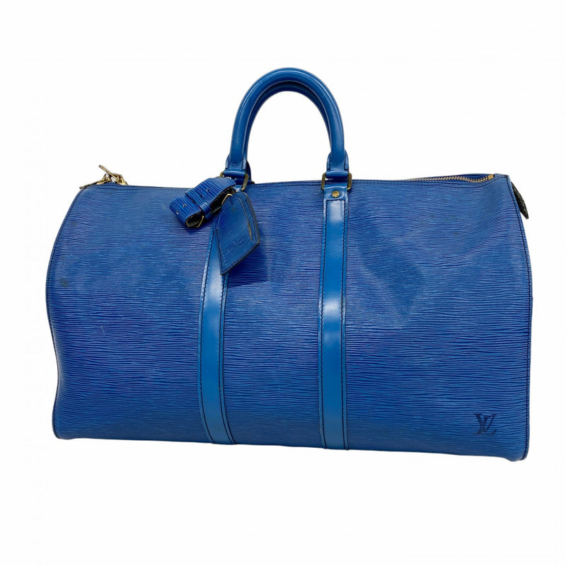 LOUIS VUITTON　エピキーポル45　ボストンバッグ　ブルー　G09 LOUIS VUITTON エピキーポル45 ボストンバッグ ブルー G09 LOUIS