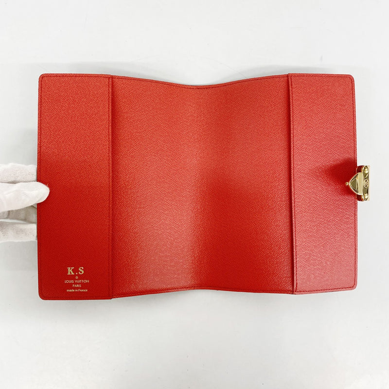 5pc4639】ルイヴィトン 手帳カバー モノグラム クヴェルテュール