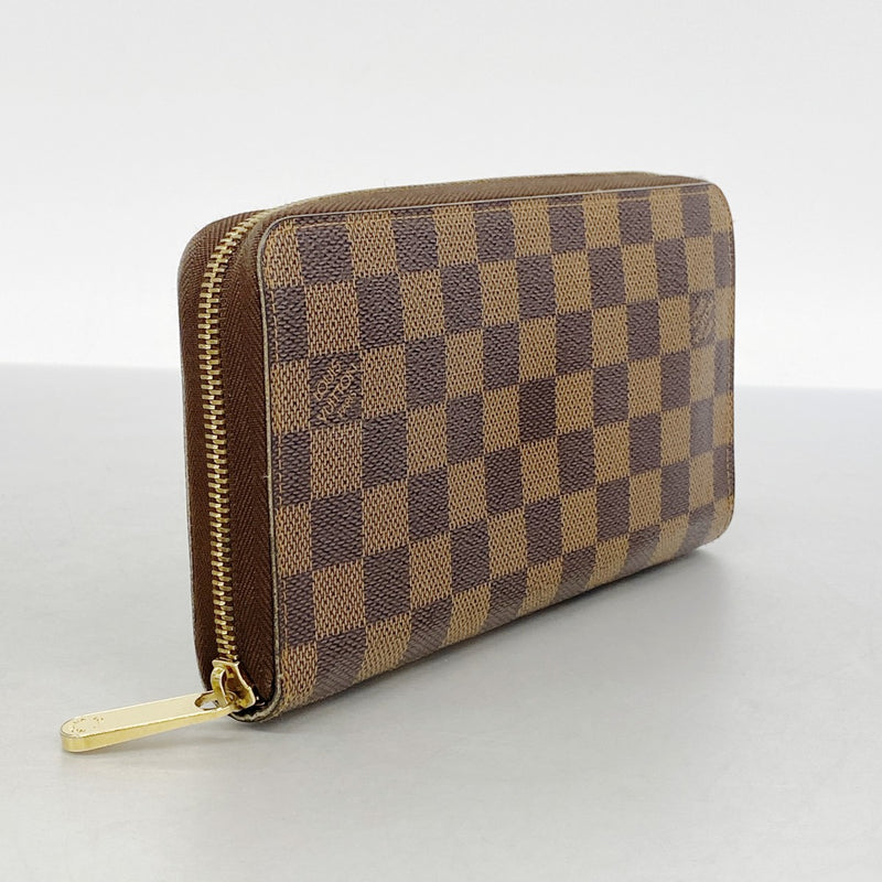 【最高級美品】ルイヴィトン ダミエ エベヌ ジッピー オーガナイザー 極美品】ルイヴィトン ダミエ エベヌ ジッピーオーガナイザー 長財布