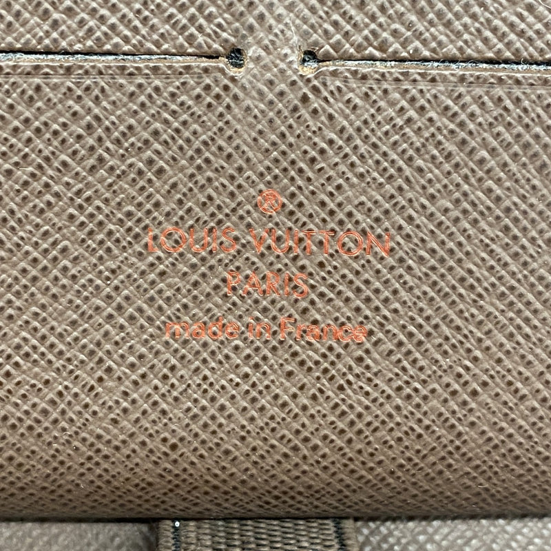 ✨美品✨ ルイヴィトン ジッピーオーガナイザー 長財布 ダミエ エベヌ 5pc4640】ルイヴィトン 長財布 ダミエ ジッピーオーガナイザー N60003