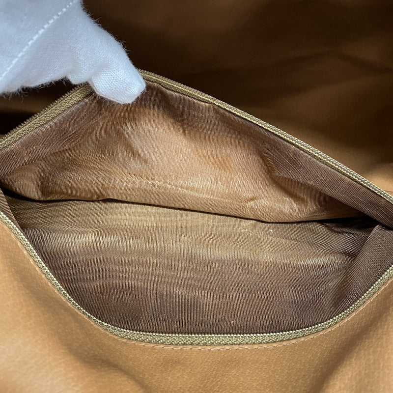 5pc4688-k】セリーヌ ボストンバッグ マカダム PVC ブラウン ゴールド