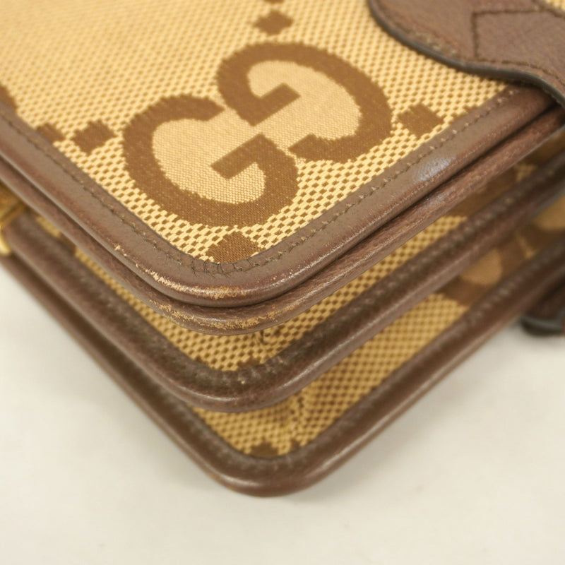 5pc4720】グッチ ショルダーバッグ ジャンボGG 699438 キャンバス