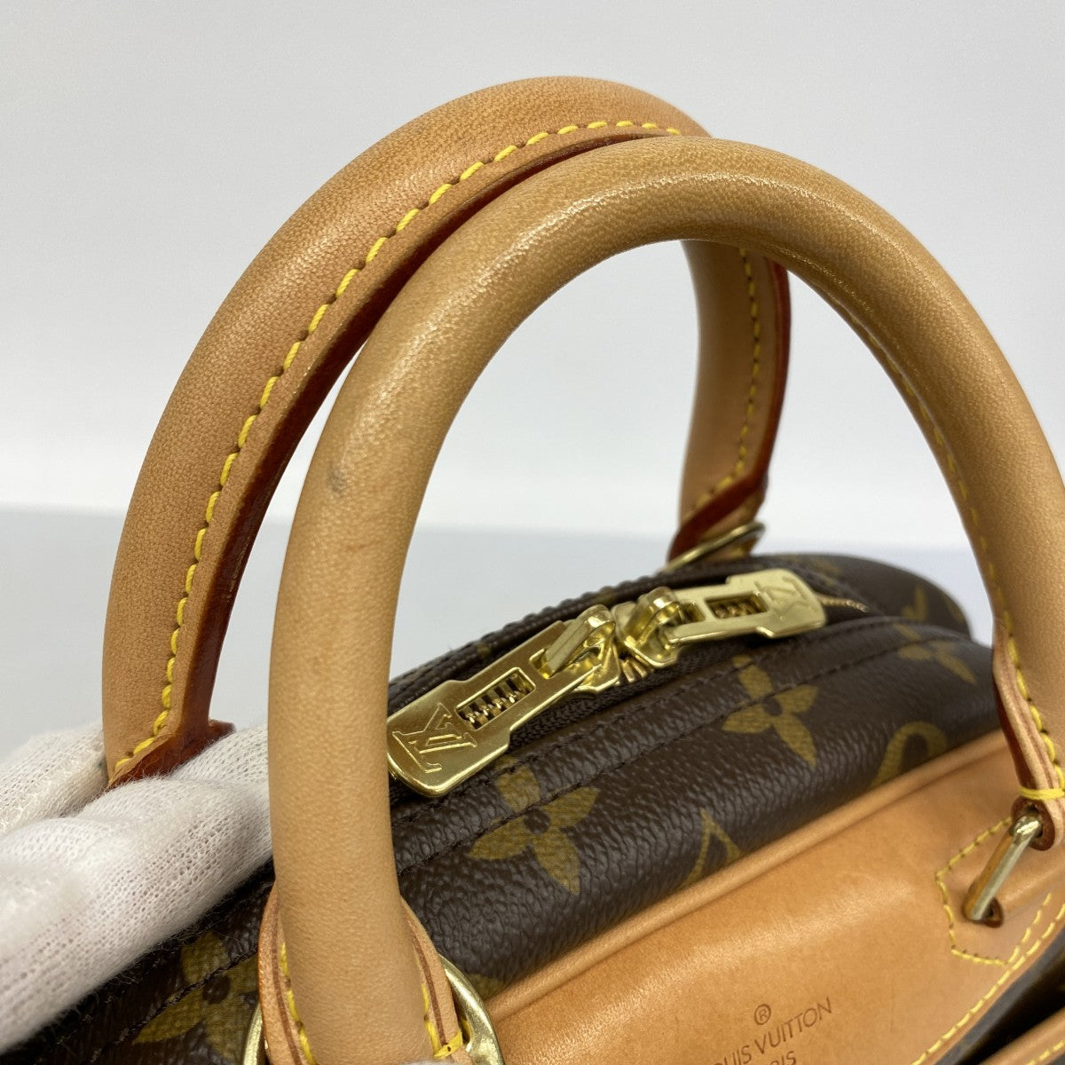 5pd4792-k】ルイヴィトン ハンドバッグ モノグラム トゥルーヴィル